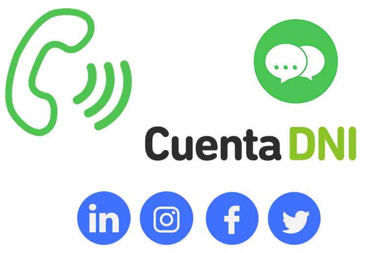 Comunicarse con cuenta dni